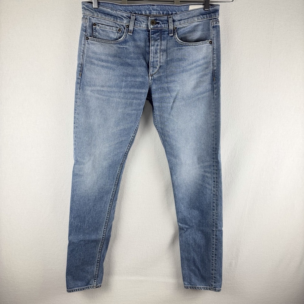 Rag & Bone Mens Fit 1 Extra Slim Fit‎ Jeans Jamie Button Fly Cotton Blend Sz 34